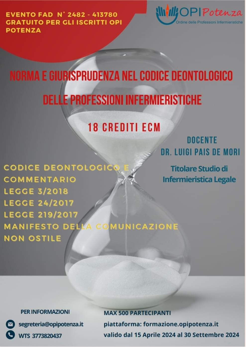 Norme e Giurisprudenza nel Codice Deontologico delle Professioni Infermieristiche